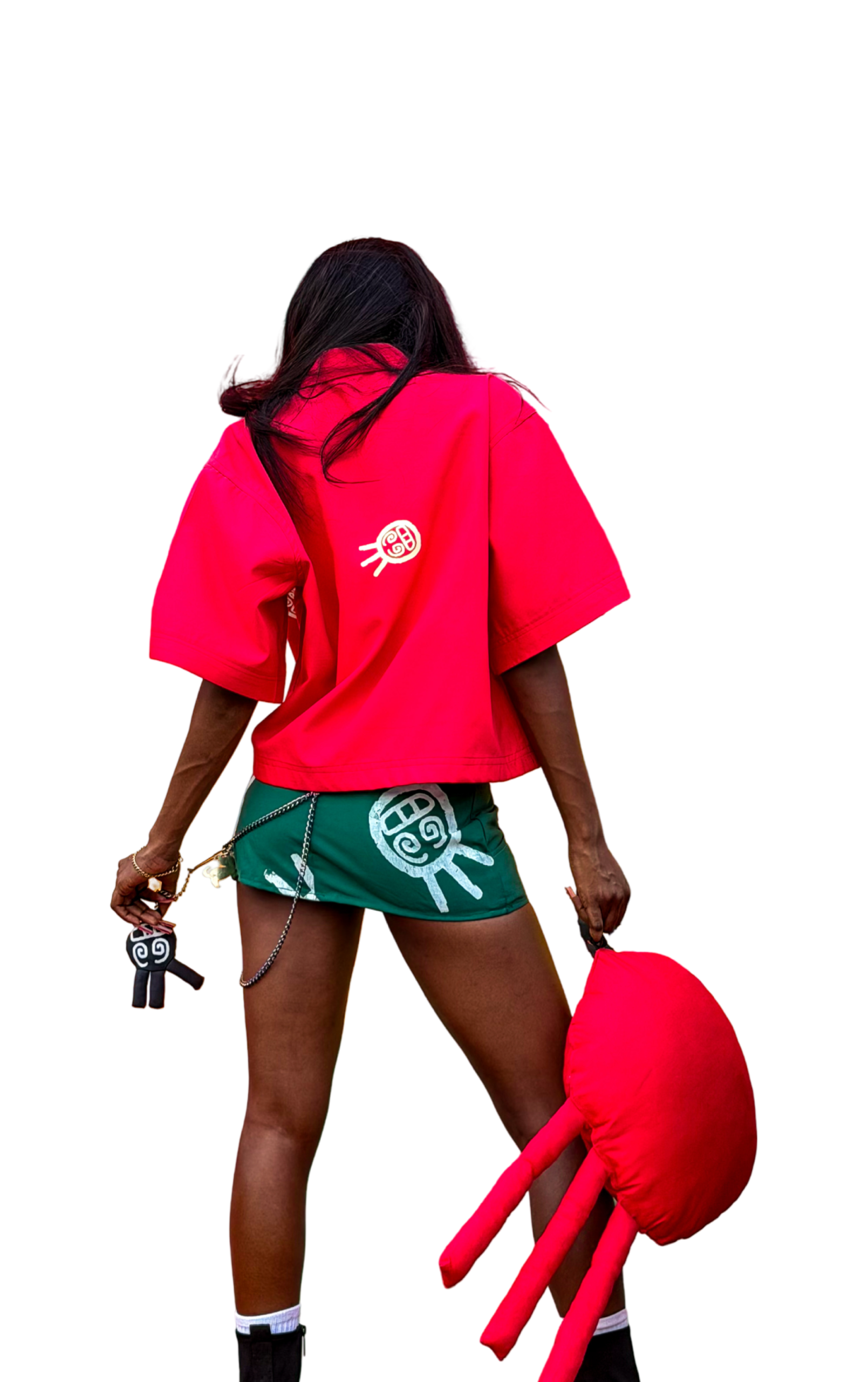 C3 MINI SKIRT (GREEN) - Image 4